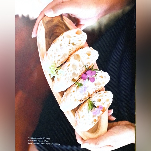 🆕 Handcrafted Neem Wood Cheese Board - Picture 6 of 6